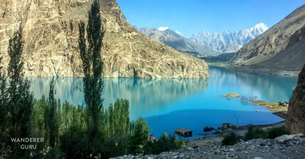 The Attabad Lake Hunza Pakistan