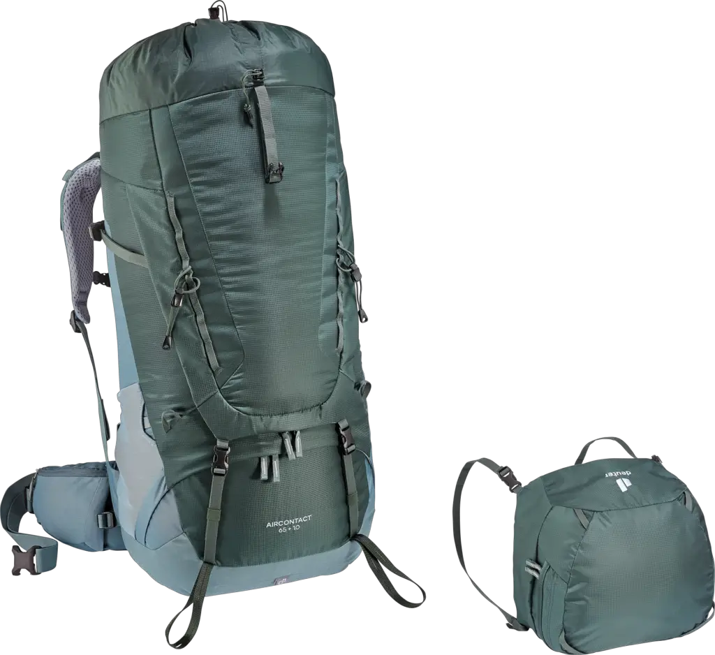 best long torso daypack Deuter Air Contact Pro 65 + 10 SL