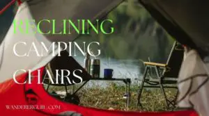 reclining camping chairs