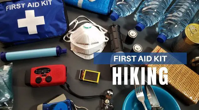 safety kit for outdoor adventure