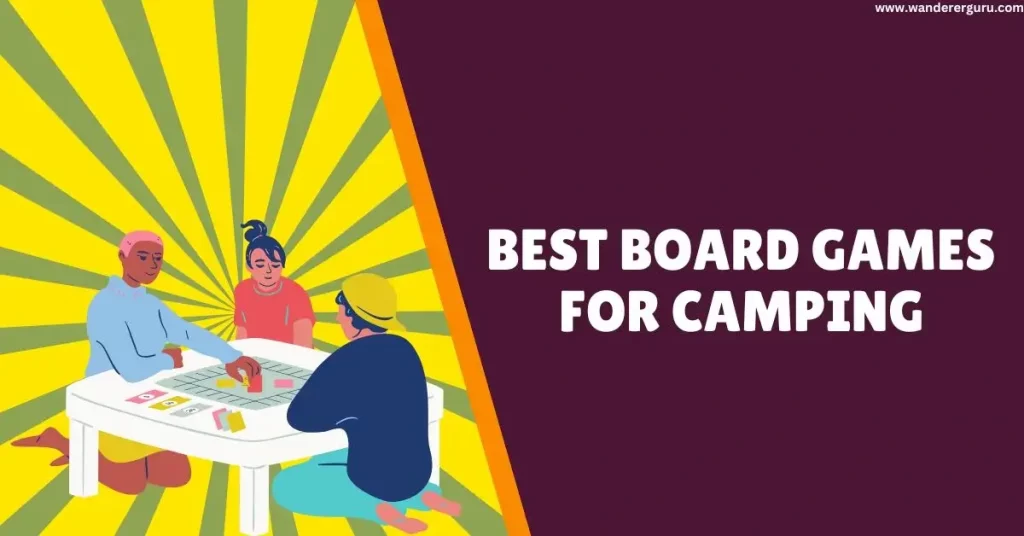 best board games for camping