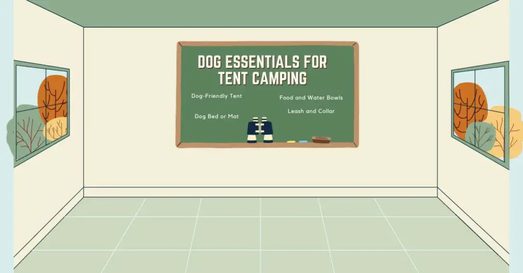 dog-essentials-for-tent-camping